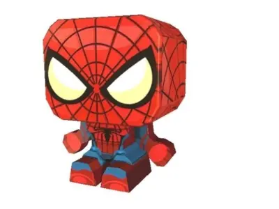 Iron Man 3D Printable Paper Cut Out Template 3D print model