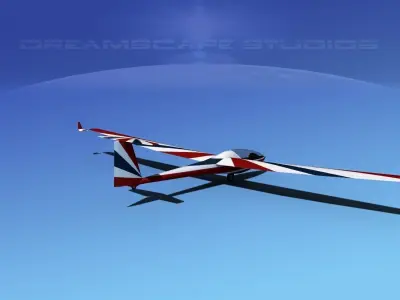 Glaser-Dirks DG-300 Glader V15 3D model