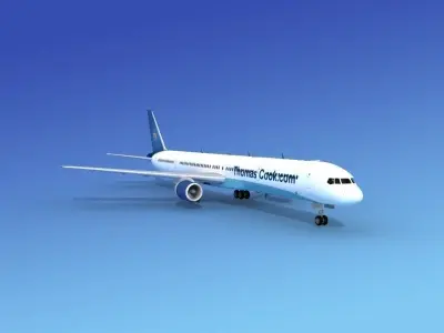 Boeing 757-300 Thomas Cook 1 3D model