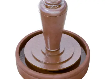 Campania - Bisbalos Fountain 3D model