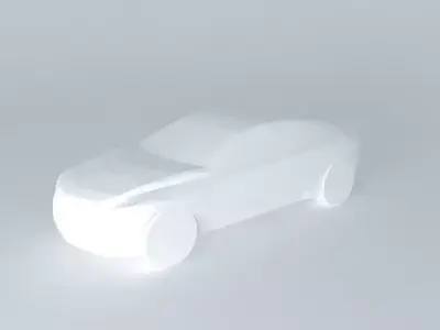 NEG Sedan car Template Free 3D model