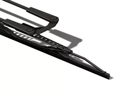 Frontal Windshield Wiper - highly detailed 3D print model