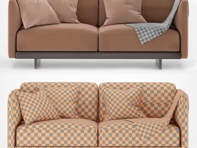 ARLOTT HIGH SOFA 3D model