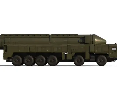 RS-26 Oreshnik Rubezh IRBM 3D model
