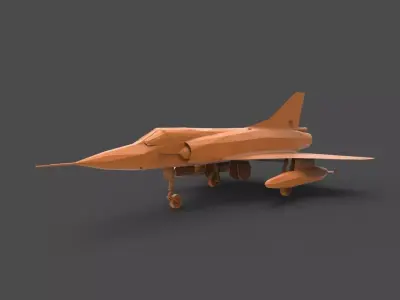 Dassault Mirage 3D print model