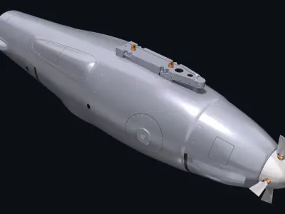 Refueling Pod 3D model