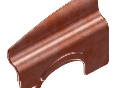 Kids Car Fender Toy 3D model