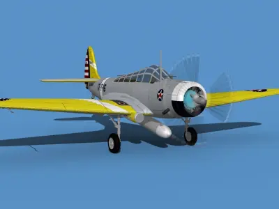 Douglas TBD-1 Devestator V06 3D model