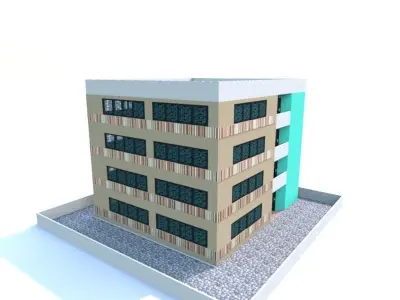 Residential quarters like Building code - 112 Free 3D print model