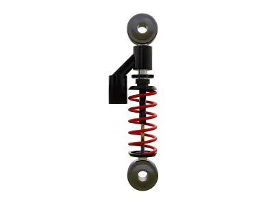 Shock absorber 3D model
