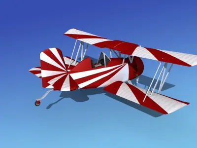 Grumman G-164 AgCat V16 Sport 3D model