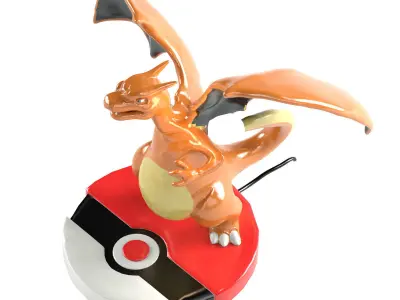 Charizard Lamp 3D model