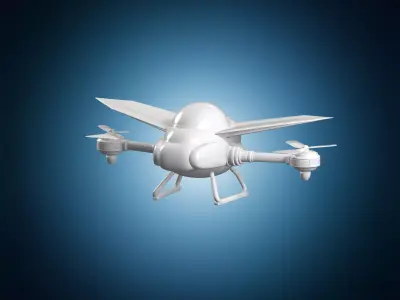 Sci-Fi Drone 3D Print Model 3D print model