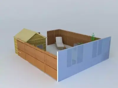 Backyard Appi Free 3D model