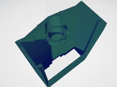 Jet propelled RC boat for 3D printing 3D print model