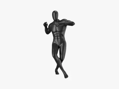Mannequin Rigged 3D model