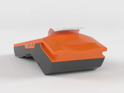 Mobile Android POS terminal MHT-V1 3D model