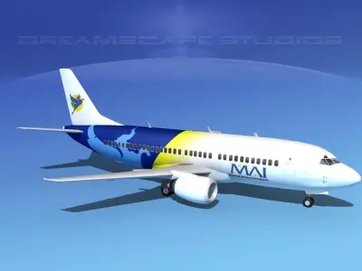 Boeing 737-300 MAI 3D model