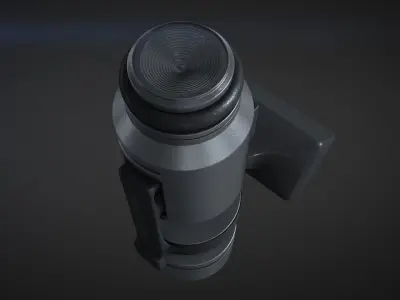 Car injector 3D model