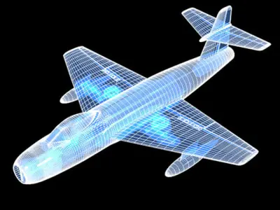 Gloster CXP-1001 3D model