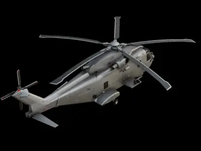 AgustaWestland AW101 Low-poly 3D model
