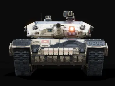 VN 5th generation Tank Z-319 3D model