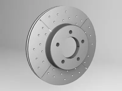 Brake Rotor 3D model