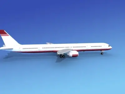 Boeing 757-300 Corporate 3 3D model