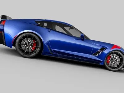 Chevrolet Corvette C7 Grand Sport  Free 3D model