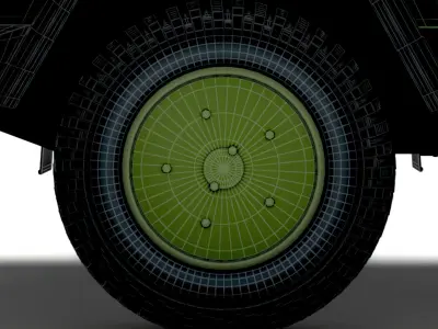 Kozak 2M1 2022 wheel 3D model