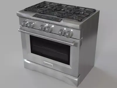 KitchenAid 36 6-Burner 3D model