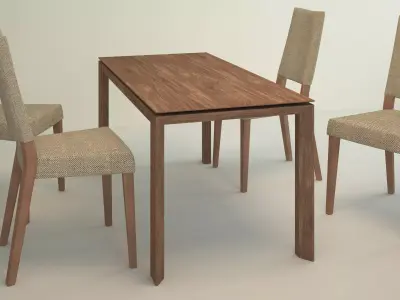 Calligaris Low-poly 3D model