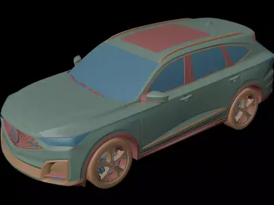 Acure MDX Type S 2022 - Full-Color 3d Print 3D print model