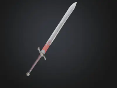 Icon sword 3D model