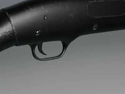 Shot gun 3D model