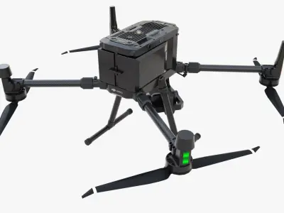 DJI Phantom 3 Drone 3D model