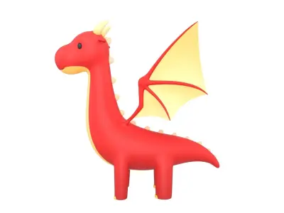 Dragon Character 3D model