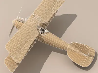 albatros D Va jasta 18 3D model