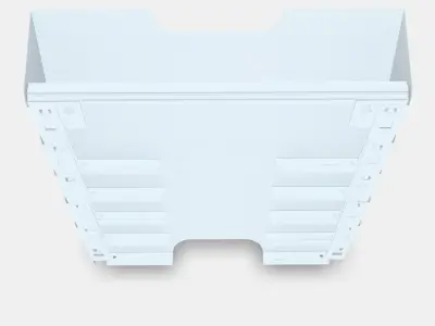 KVISSLE Wall magazine rack Low-poly 3D model