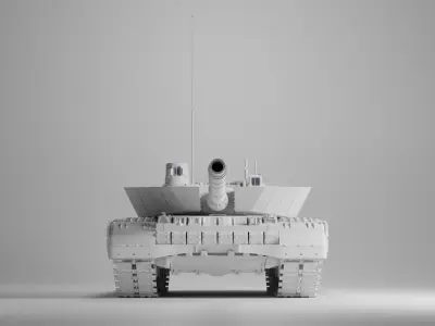 Object 168 Zhestokiy 3D model