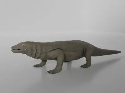 KOMODO DRAGON 3D model
