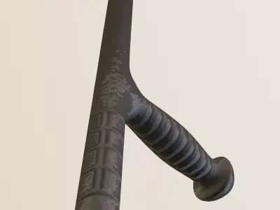 Police Baton 3D model