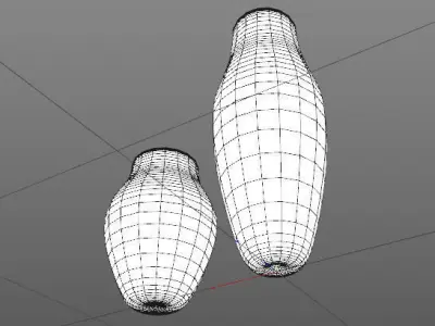 3D modern vase Free 3D model