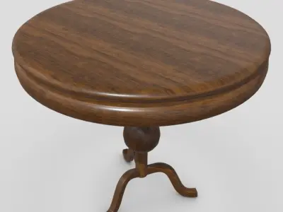 CC0 - Table Free low-poly 3D model