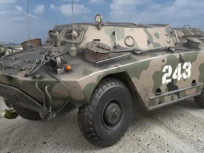 FUG OT 65 Camouflage Vray 3D model