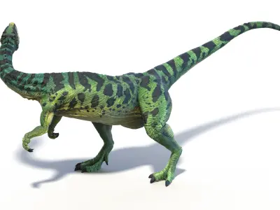 Chilesaurus Animated 3D model