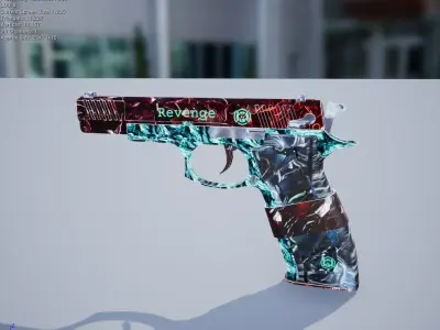 Revenge Vulcano Low-poly 3D model