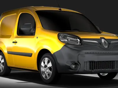 Renault Kangoo Van 2017 L1 2017 3D model