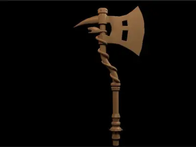 kuladhi axe Free 3D model