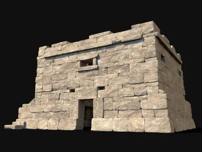  ARABIC DESERT RUINS ANCIENT PACK COLLECTION BUILDER AAA Low-poly 3D model